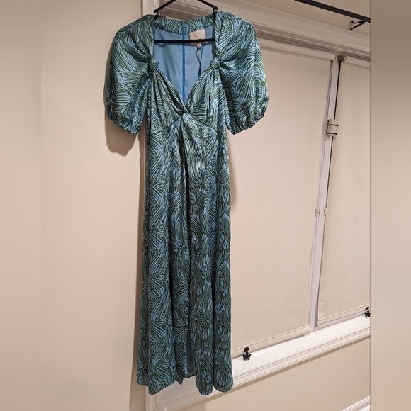 CINQ A Sept Marice Dress Size 4 In CELESTE MULTI - Picture 8 of 10